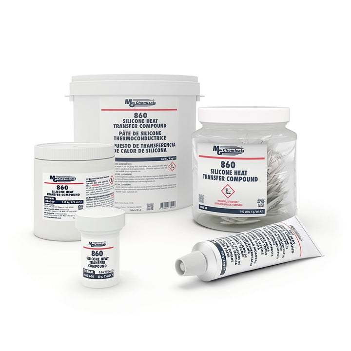 MG Chemicals 860 - 3.78L, Silicone Heat Transfer Compound, 3.78L Pail, Case of 5 MTESolutions