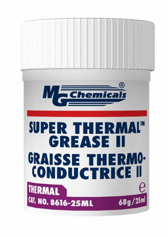 MG Chemicals 8616 - 25ML, Super Thermal Grease II, 25ml Jar, Case of 3 MTESolutions