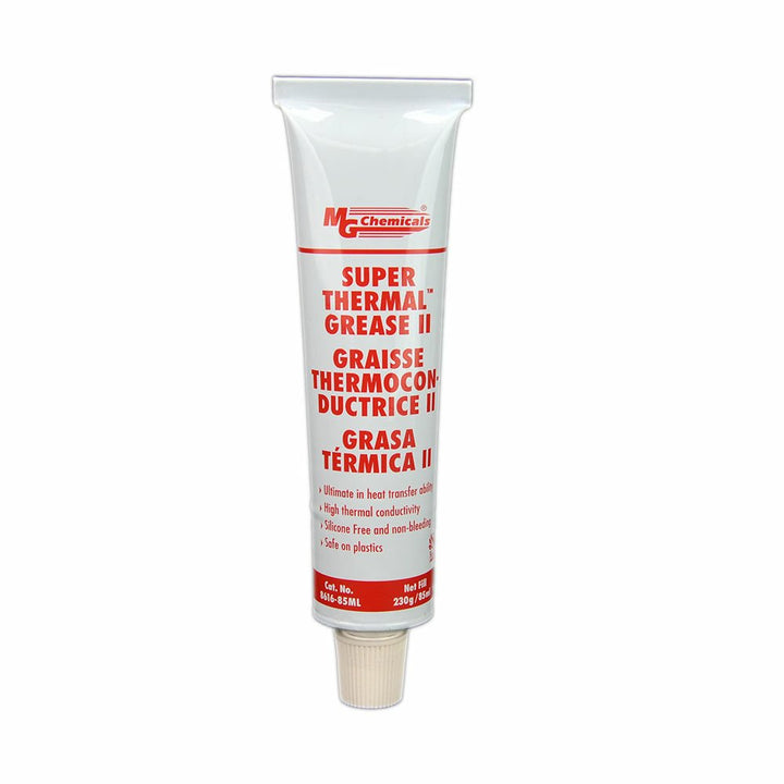 MG Chemicals 8616 - 85ML, Super Thermal Grease II, 86ml Tube, Case of 6 MTESolutions