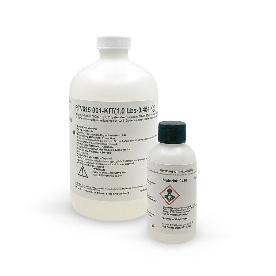 MG Chemicals RTV615 - 1G, Clear RTV Silicone, 1G Pail Kit MTESolutions