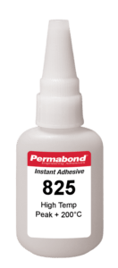 Permabond 825 CA008250001Z0101 Cyanoacrylate High Temp Instant Adhesive 1 ounce bottle/case of 10 MTESolutions