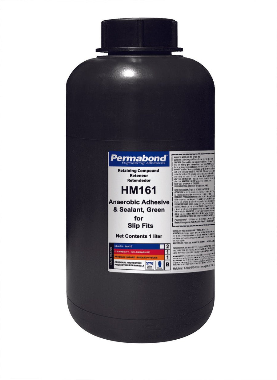 Permabond AA001610001L0101, HM161 Anaerobic Retaining Compound, 1 Liter Bottle, Case of 10 MTESolutions