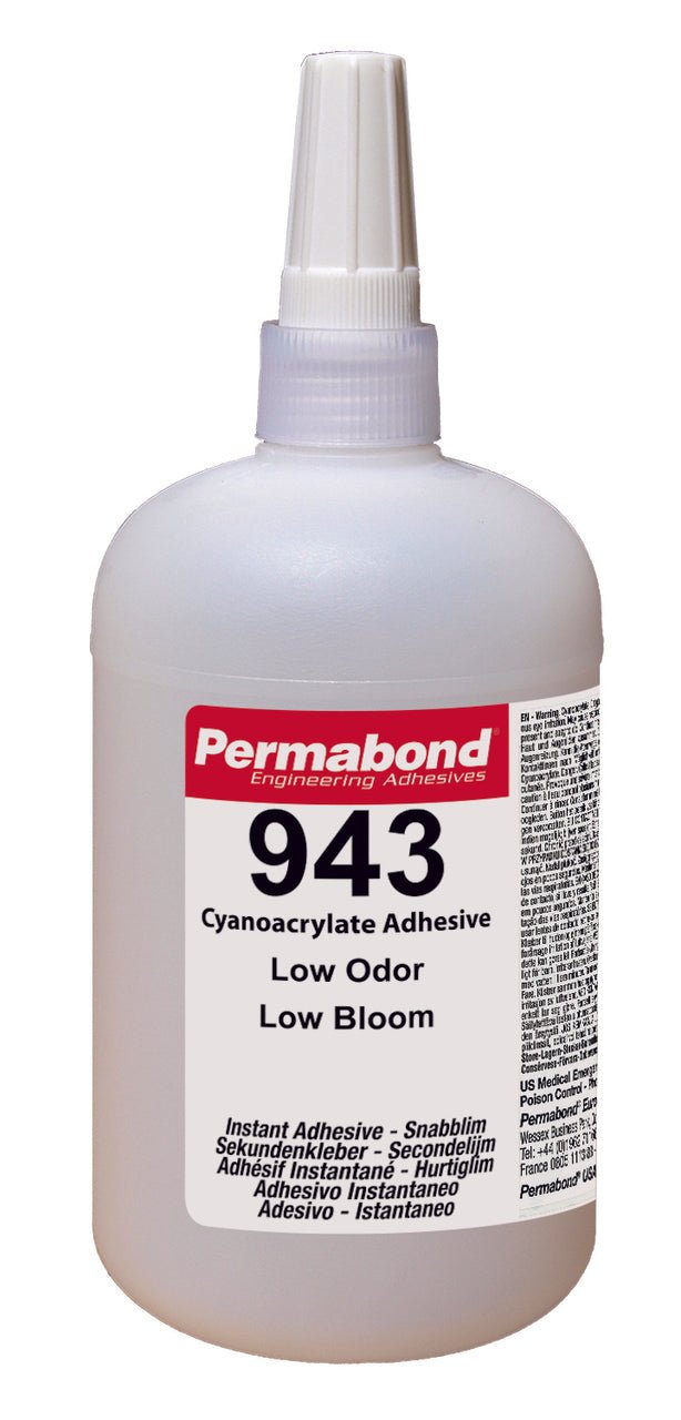 Permabond CA009430016Z0101, 943 1 Pound Bottle MTESolutions