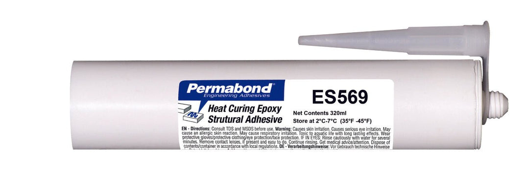 Permabond ES05690320C0101, ES569 1 Part Epoxy, 320ml, Case of 10 MTESolutions