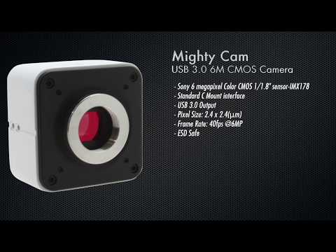 Aven Tools 26100-244, Mighty Cam USB 3.0 6MP CMOS Camera, Imaging Software