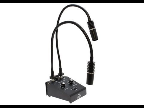 Aven Tools 26200B-221, LED Dual Gooseneck Spotlight Illuminator