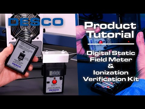 Desco Industries 19442 Desco 19442, Digital Static Field Meter ...
