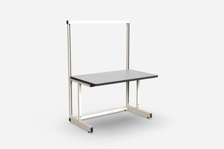 Production Basics 1111 C - Leg Workstation with ESD Laminate Worksurface 36"D x 72"W MTESolutions