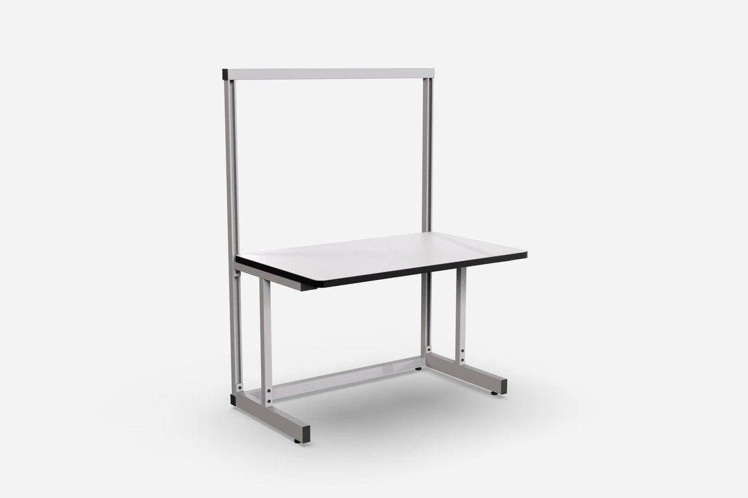 Production Basics 1111 C - Leg Workstation with ESD Laminate Worksurface 36"D x 72"W MTESolutions