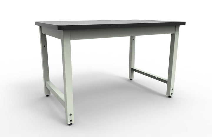 Production Basics 3128 RTW Work Table with ESD Laminate Worksurface 24"D x 72"W MTESolutions