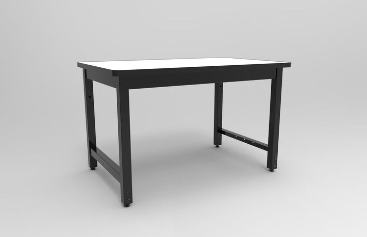 Production Basics 3128 RTW Work Table with ESD Laminate Worksurface 24"D x 72"W MTESolutions