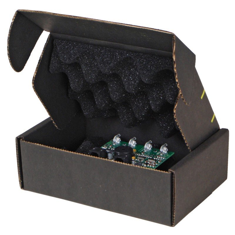 Protektive Pak 37034 Circuit Board Shipper W/Black Foam, 7 X 5 X 2 - 1/2 MTESolutions