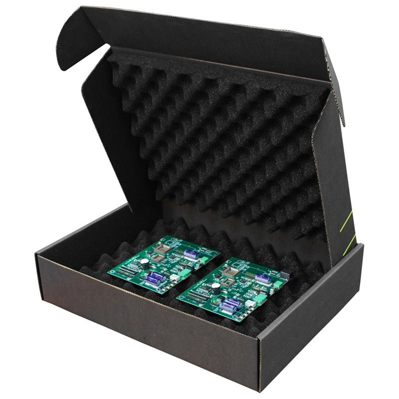 Protektive Pak 37037 Circuit Board Shipper W/Black Foam, 12 - 1/2 X 10 - 1/2 X 2 - 1/2 MTESolutions