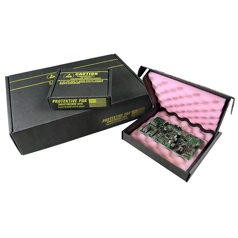 Protektive Pak 37051 Circuit Board Shipper, W/Foam 4 X 4 X 2 - 1/8 in MTESolutions