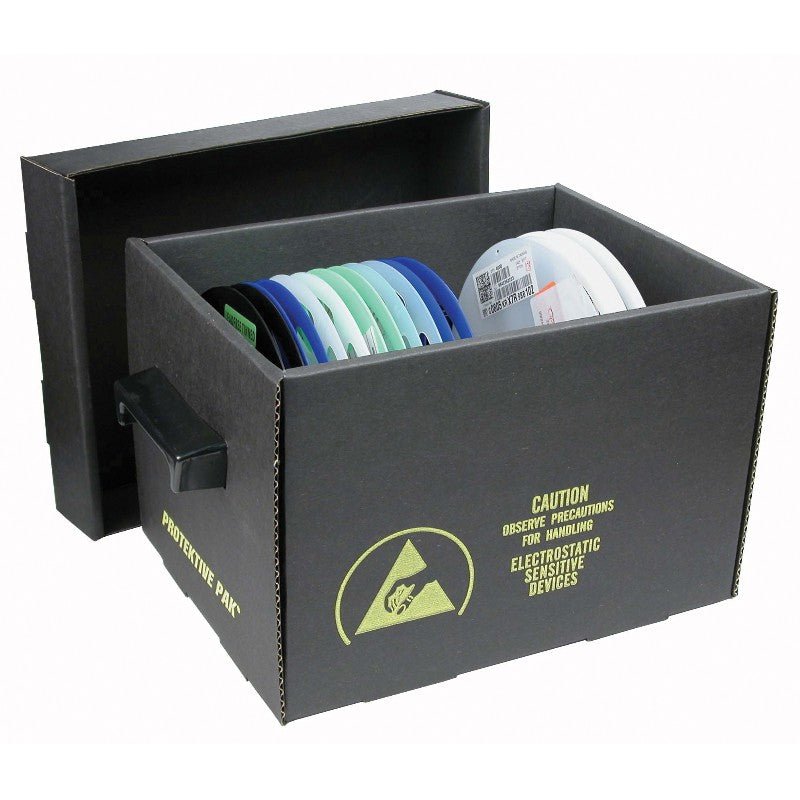 Protektive Pak 37560 Container,Reel Storage, 13 - 1/2 X 12 X 13 - 1/4 in, 13 inch Reel MTESolutions