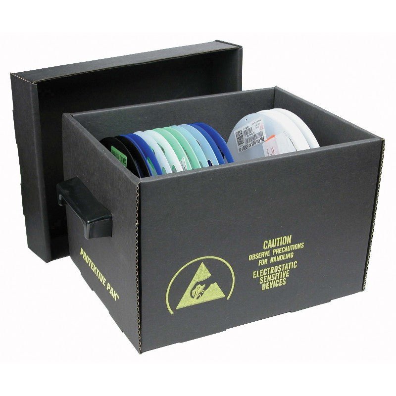 Protektive Pak 37562 Container, Reel Storage, 20 X 7 - 1/4 X 7 - 1/4 in, 7 inch Reel MTESolutions