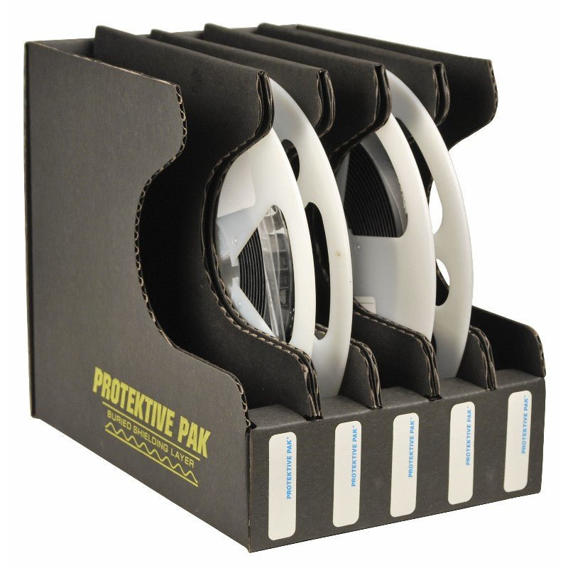 Protektive Pak 37566 Reel Holder, 7 inch, 5 Slots 5 - 3/4 X 8 - 1/4 X 7 - 1/4 in MTESolutions