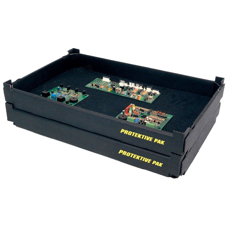 Protektive Pak 37750 Tek - Tray, Stacking, 18 x 11 - 3/8 x 1 - 3/4 in MTESolutions