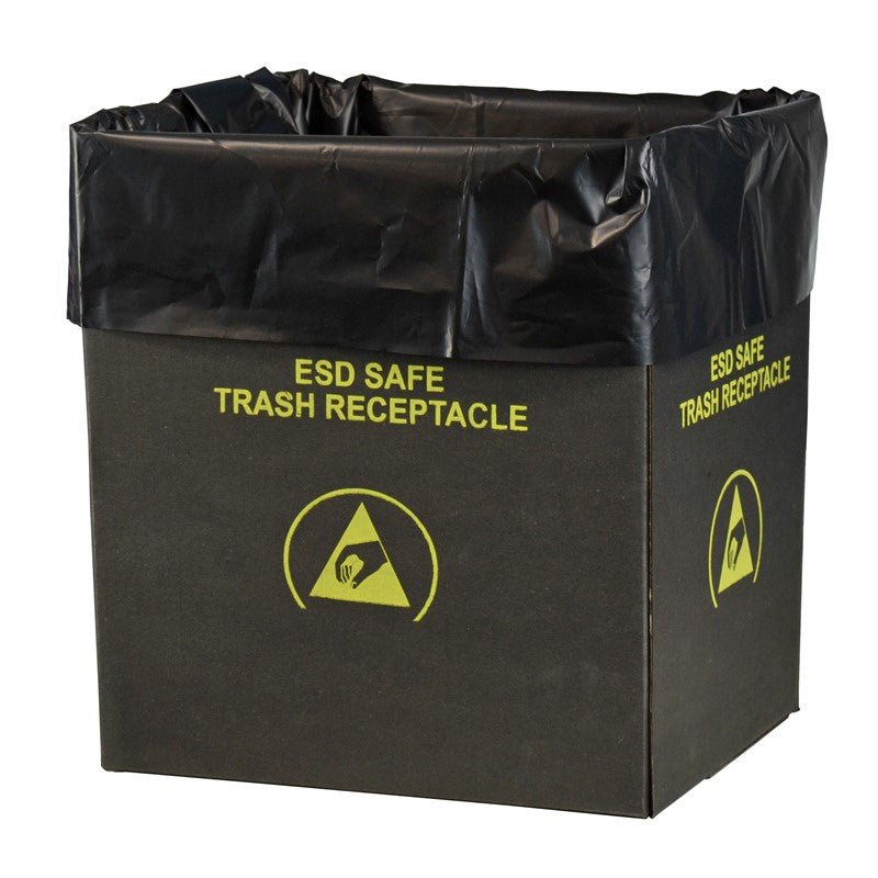 Protektive Pak 37820 Liner, Trash Can, Static Diss. 2.0 Mil, 26 x 24 , 50 Per Pack MTESolutions