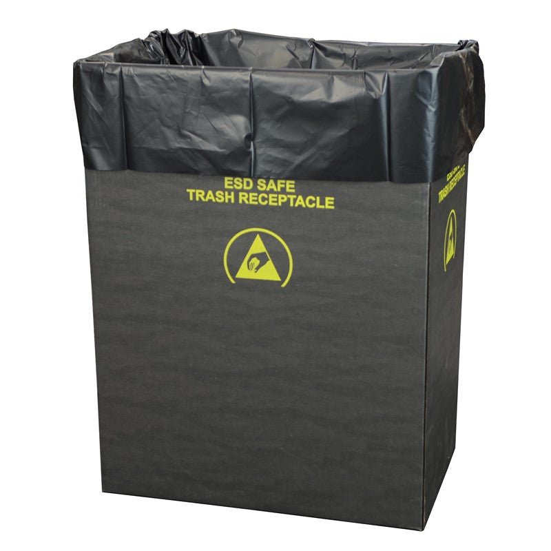 Protektive Pak 37821 Liner, Trash Can, Static Diss. 2.0 Mil, 22x16x58, 50 Per Pack MTESolutions