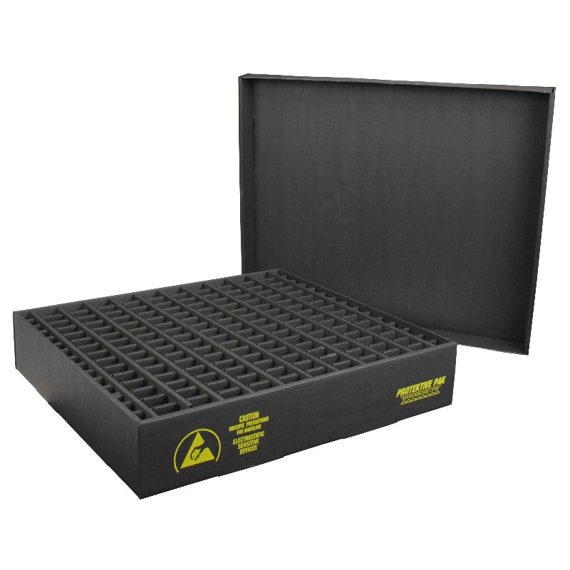 Protektive Pak 38709 Inplant Handler, Adjustable, 30 Cell, 4 X 7 - 3/4 X 1 in, 5 Ea MTESolutions