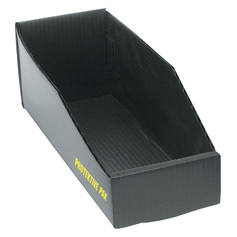 Protektive Pak 38900 Bin Box, Open, Plastek, 12 X 2 X 4 in MTESolutions