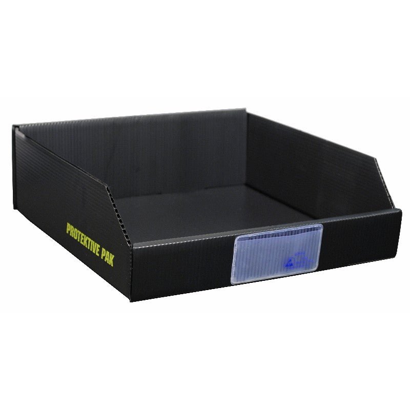 Protektive Pak 38911 Bin Box, Open, Plastek , 12 X 12 X 4 MTESolutions