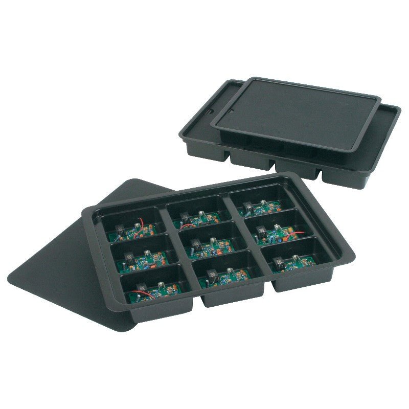 Protektive Pak 39206 Kitting Tray, 10 - 1/2 X8 - 3/4 X 1 - 1/2 in 12 Cells at 2 X 1 - 7/8 X 1 in, 0.060 MTESolutions