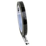 Protektive Pak 46909 Wescorp ESD Tape, Clear W/ Symbols, 1/2 in x 72 yd, 3 in Core MTESolutions