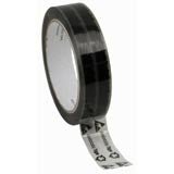 Protektive Pak 46929 Wescorp Tape, Clear W/Symbols, 1 in x 72 yd, 3 in Paper Core MTESolutions