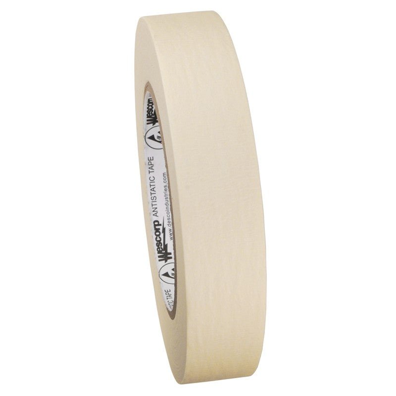 Protektive Pak 47022 Wescorp Masking Tape, Hi Temp, 60 yd, 1 in MTESolutions