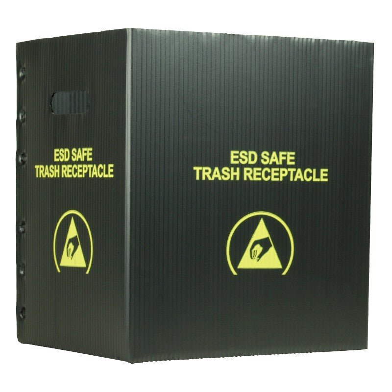 Protektive Pak Plastek 37816 Trash Receptacle, Small, 12 - 1/2 x10 x 14, 10 Gal MTESolutions