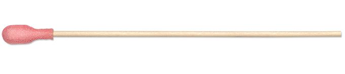 Puritan 1806 - WCF AS, PurSwab 6 in Large Anti - Static Foam/Cotton Swab, Wooden Handle, Case of 1,000 MTESolutions