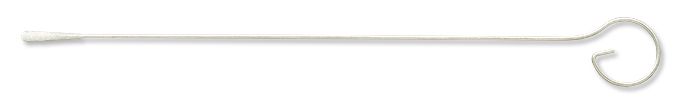 Puritan 25 - 800 D 50 Puritan 5.5 inch Sterile Non - absorbent Mini - tip Polyester Swab w/Aluminum Handle MTESolutions