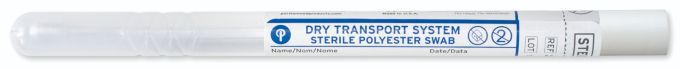 Puritan 25 - 806 1PD BT Puritan 6 inch Sterile Standard Polyester Plastic Handle Swab & Tube MTESolutions