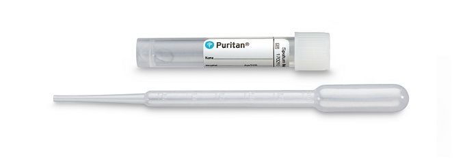Puritan SP - 100 P Puritan Sputum Medium with Sterile Transfer Pipette, 1 ml, Natural Cap, No Swab MTESolutions