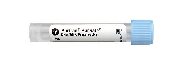 Puritan VL 1201 SAFE Puritan PurSafe 1ml Molecular Preservative, No Swab, Blue Cap MTESolutions