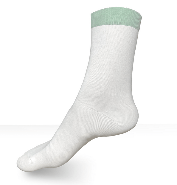 Purus International Cleanroom Launderable Sock, Size Small, White, Case of 200 pr. MTESolutions