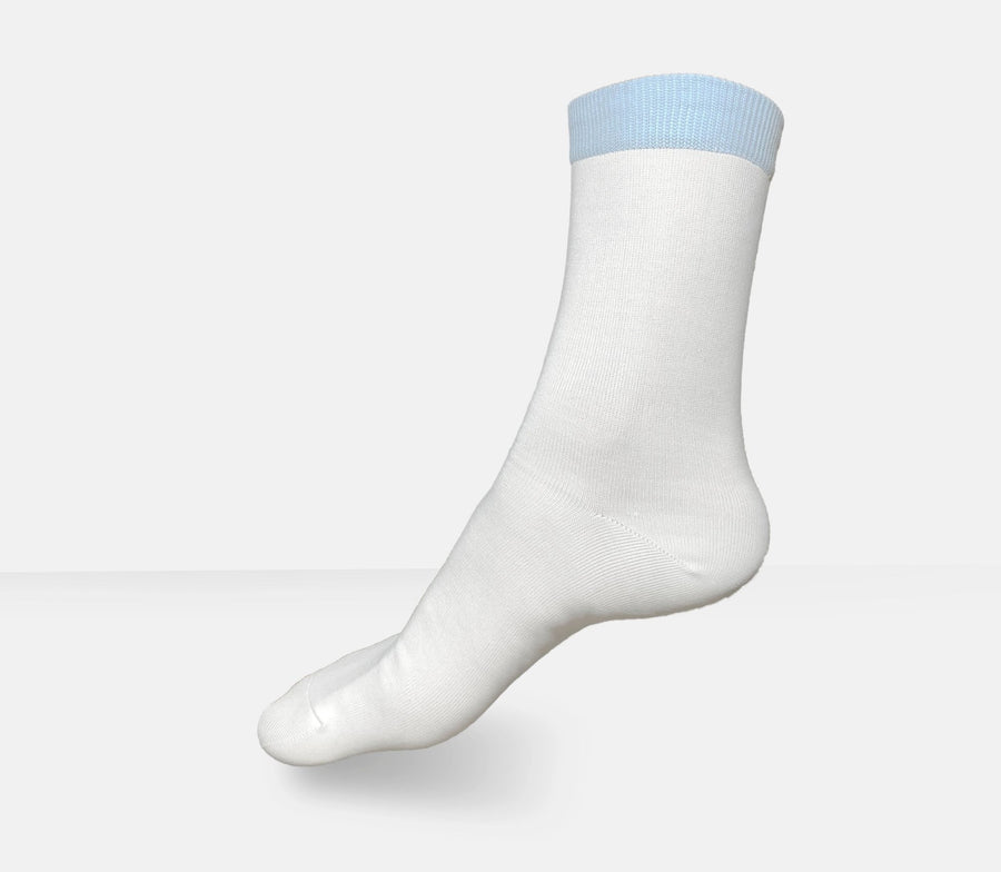 Purus International CRS - L - L Cleanroom Launderable Sock, Size Large, White, Case of 200 pr. MTESolutions