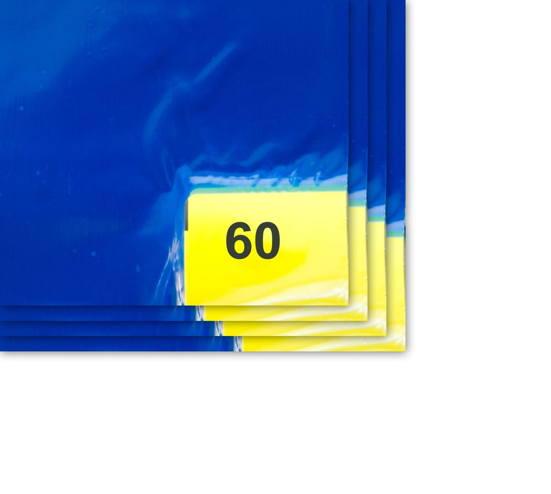 Purus International PS 3645 64 B Envirotack & Trade 36in X 45in 60 - Layer Blue Adhesive Mat MTESolutions