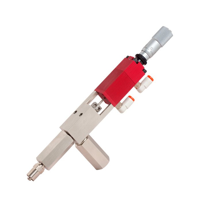 PVA Positive Displacement Dispense Valve, Micrometer, Luer Lock (0.0001 - 0.012 Cc) MTESolutions