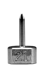 PVA PV - 21006A, Micro Dispense Nozzle Stainless Steel 21 Gauge x 0.250 in Length Nozzle, 1 Each MTESolutions
