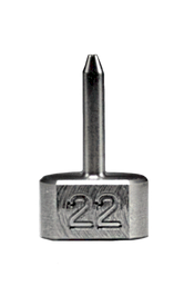 PVA PV - 22005A, Micro Dispense Nozzle Stainless Steel 22 Gauge x 0.250 in Length Nozzle, 1 Each MTESolutions