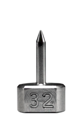 PVA PV - 32001A Micro Dispense Nozzle Stainless Steel 32 Gauge x 0.250 in Length Nozzle, 1 Each MTESolutions