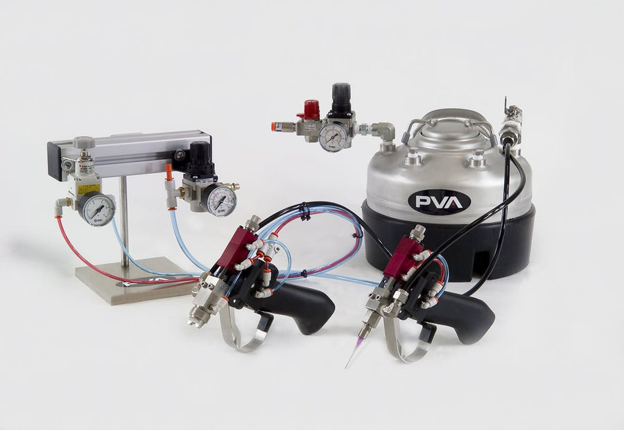 PVA System Includes: Fcs300 - R, 0 - 15Psi Air Reg., Fc100, Pva2G, (2) Pv101, Pv105 - R, Etc. MTESolutions
