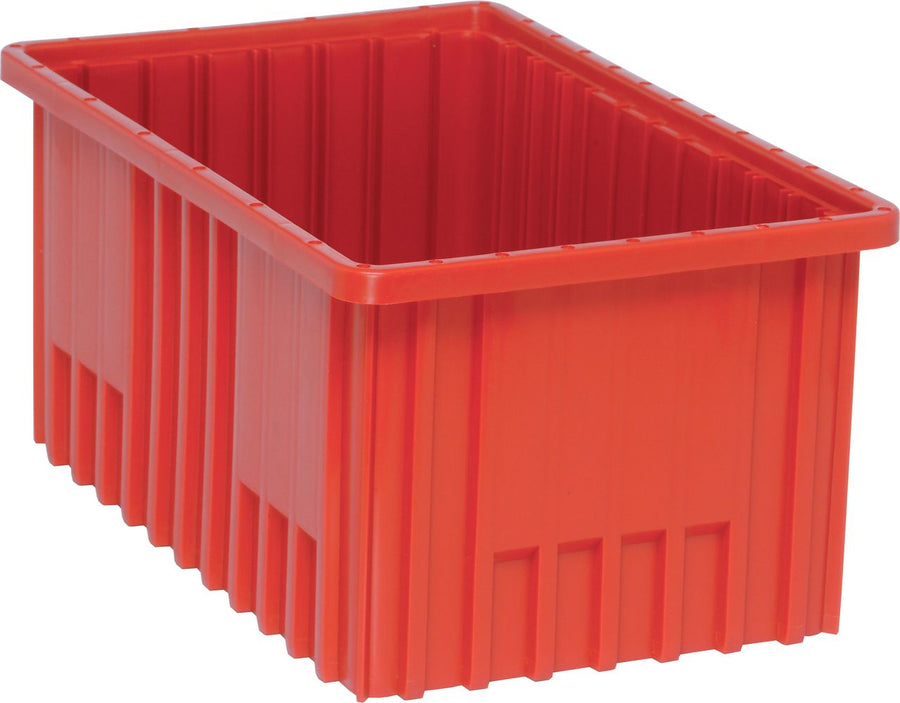 Quantum Storage Systems DG92080RD Dividable Grid Container Red Carton of 8 MTESolutions