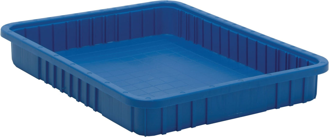 Quantum Storage Systems DG93030BL Dividable Grid Container Blue Carton of 6 MTESolutions