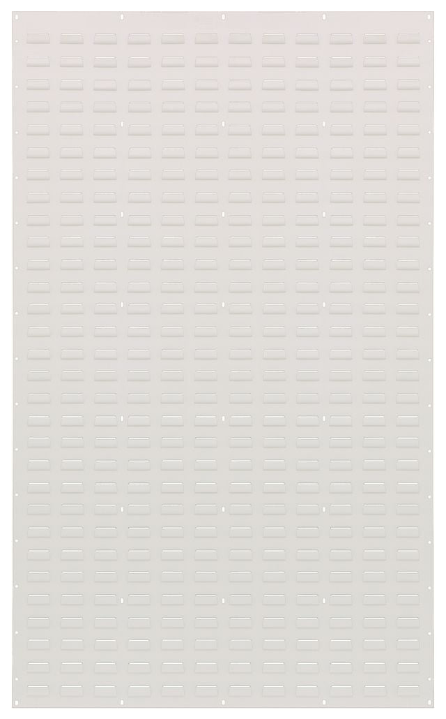 Quantum Storage Systems QLP - 3661HC Louvered Panel, Wall Mount Oyster White No Bins MTESolutions