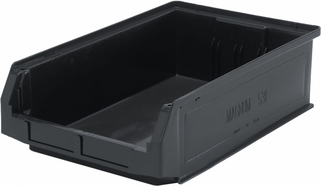 Quantum Storage Systems QMS531BK Magnum Bins Black Carton of 6 MTESolutions