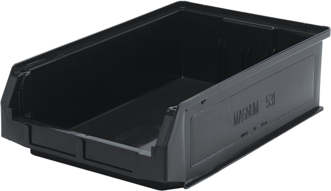 Quantum Storage Systems QMS531BR Magnum Bins Black Carton of 6 MTESolutions